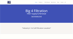 Desktop Screenshot of big4filtration.com
