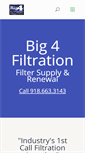 Mobile Screenshot of big4filtration.com